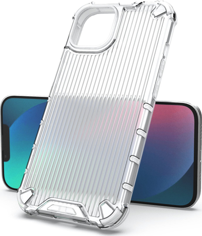 Mbrojtëse telefoni Hurtel Ombre Protect Case për iPhone 13, rozë–blu