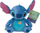 Lodër pelushi Just Play Disney Stitch, personazh filmi, blu
