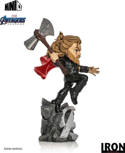Figurë koleksioni Iron Studios Marvel Avengers Endgame Thor Mini Co, PVC, 21 cm, shumëngjyrëshe