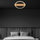 Ndriçues Briloner LED 13 W,  1400 lm, 3000K, 34×30×6cm, i zi/kafe