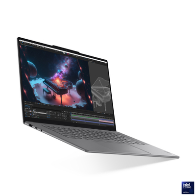 Laptop Lenovo Yoga Slim 7 15ILL9, 15.3", Intel Core Ultra 7-256V, 16GB RAM, 512GB SSD, Intel Arc 140V, i hirtë