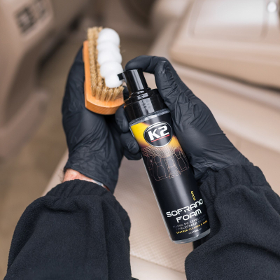 K2 SOFRANO FOAM PRO 200ml Leather cleansing and care foam