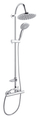 Kokë dushi Ferro Trinity (NP71-TRM7U), krom