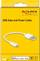 Kabllo USB DeLOCK Lightning, 15 cm, e bardhë