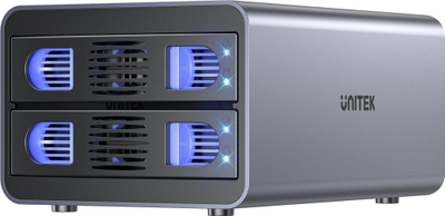 Kuti e jashtme Unitek për disqe SATA 2.5\"/3.5\", USB 5 Gbps, 40TB, e zezë