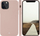 Kuti telefoni dbramante1928 Monaco për iPhone 12 12 Pro, MagSafe, Pink Sand