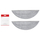 Leckë mop Roborock Double Vibrarise 2.0, për Saros0 10 edhe Saros5 10, zëvendsuese, e bardhë