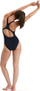 Kostum banje njëpjesësh Speedo Eco+ Medalist, ECO Endurance+, i zi