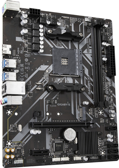 Pllakë amë GIGABYTE B450M K - AMD B450