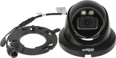 Kamerë IP Dahua IPC-HDW2549TM-S-IL-0280B, dome, PoE, e zezë