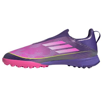 Детски копачици за фудбал Adidas F50 League Lamine TF, без врвки, за синтетичка подлога, шарени