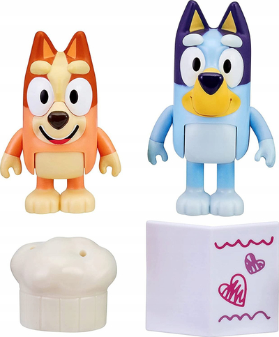 Set figurina TM Toys Bluey, 2 copë, ekskluziv restorant