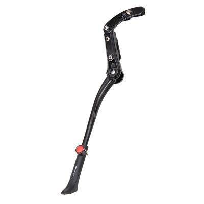 Qëndrim biçiklete Wozinsky Bicycle Kickstand, alumin i rregullueshëm, 24-29", i zi