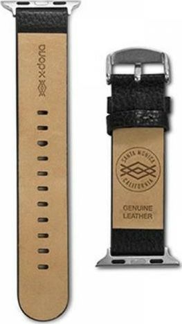 Rrip X-doria Lux për Apple Watch 38mm, i zi