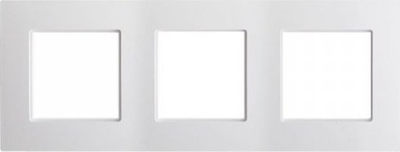 Kornizë murale R-3Q FRAME Triple White, moderne, e bardhë