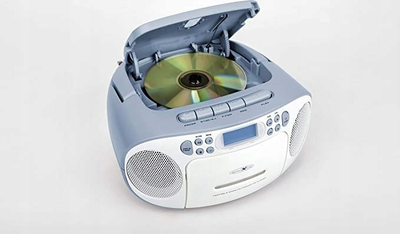 Radio CD Reflexion RCR2260DAB/BL, DAB+, FM, USB, e bardhë me blu