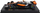 Model makine Bburago McLaren MCL60 Lando Norris, shkalla 1:43, British GP 2023, portokalli me të zezë