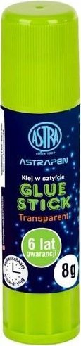 Ngjitës stilolaps Astra Astrapen, transparent, 8g, 30 copë