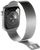 Rrip ore Puro Milanese për Apple Watch 42 44 45mm Ultra, çelik inox, argjend