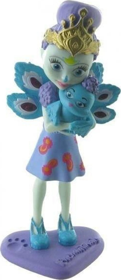 Figurë loje Comansi Enchantimals Patter Peacock, plastike, me shumë ngjyra