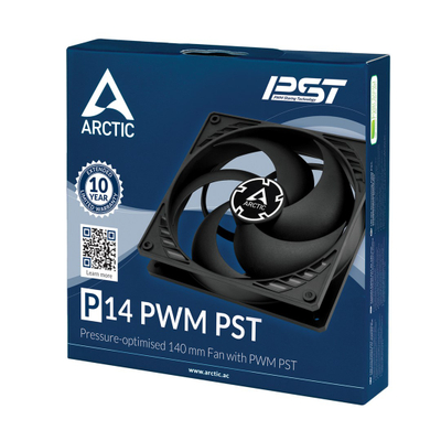 Ventilator PC Arctic P14 PWM PST, 140mm, i zi