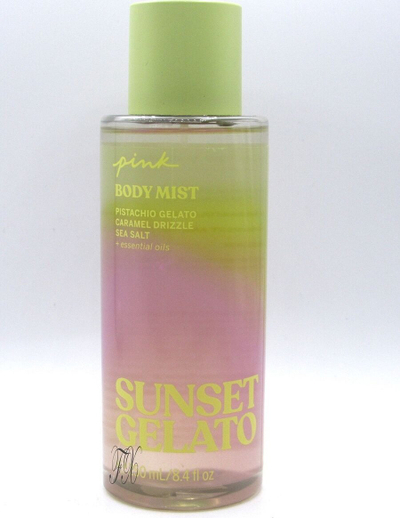 Spray trupi Victoria's Secret Sunset Gelato, mist me aromë, 250ml