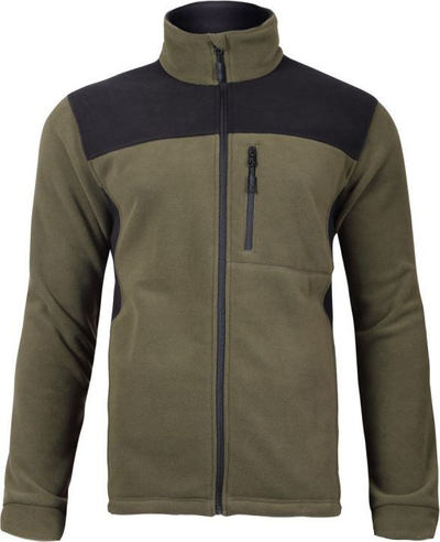 Bluzë fleece Lahti Pro L4011605, madhësia XXL, jeshile me të zezë