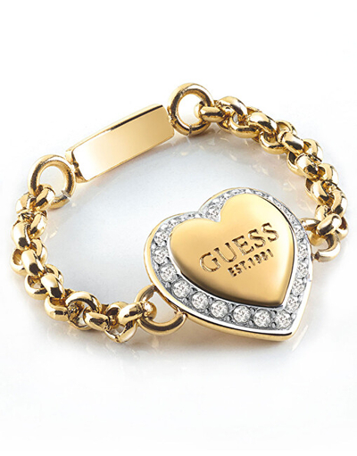 Unazë për femra GUESS JUBR01429JWYG, e artë