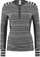 Bluzë termike për goca Kari Traa Akle LS, 100% lesh merino, për ski dhe outdoor, gri e errët