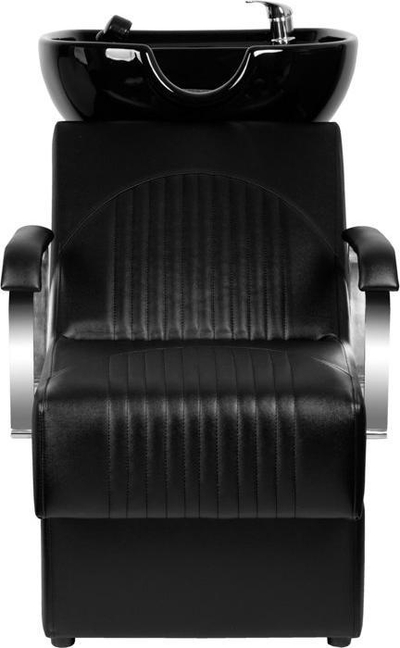 Lavaman flokësh Gabbiano Orlean, model Black, i zi