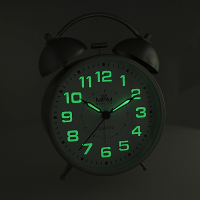 Orë me alarm MPM Quality, e argjendtë