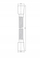 Gyp dushi Omnires 023-XCPB, 150 cm, çelik inox, bakër i furçuar
