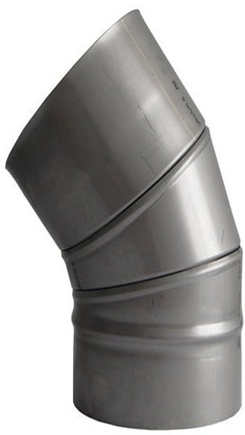 Gyp këndor Wade Chimney Elbow 115100000, 45°, për oxhak