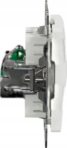 Prizë rrjeti Schneider Sedna Design, 1x RJ45 STP, e bardhë