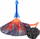 Lodër hedhëse dinosauri LEANToys Adjustable, distancë e rregullueshme, për kalamaj, shumëngjyrëshe