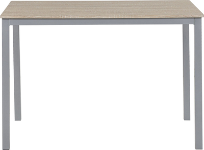 Set ngrënieje Blumberg Light Wood, tavolinë 110 x 70 cm, 4 karrige, dru i çelët
