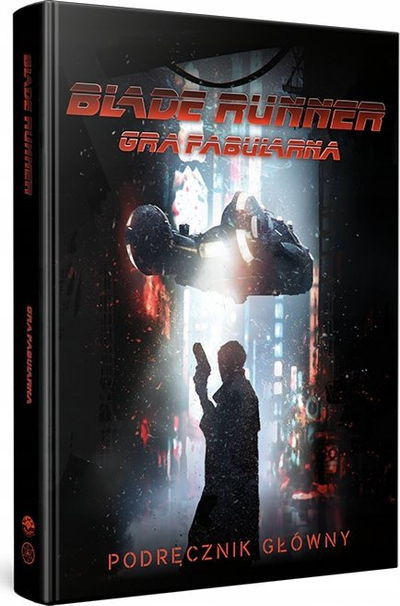 Libër rregullash RPG Blade Runner Core Rulebook, kopertinë e fortë, me ngjyra