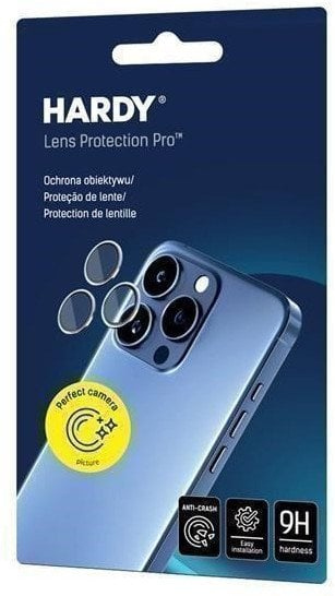 Mbrojtës kamerë 3MK HARDY Lens Protection Pro, për iPhone 17 Pro 17 Pro Max, transparent