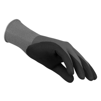 Doreza pune Extralink HF Safety Flex, masa 11 XXL, 1 palë, gri me të zezë
