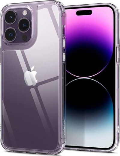 Mbulesë telefoni Spigen Quartz Hybrid, për iPhone 14 Pro Max, transparente