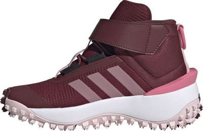 Atlete jashtë për kalamaj Adidas FortaTrail IG7267, mbyllje me rrip, bordo rozë