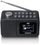 Radio alarm Lenco CR-625BK, DAB+/FM, ekran me ngjyra 2.4", i zi