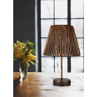 Llambë tavoline metaliike 25×39 cm (HM7489)