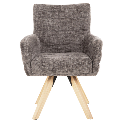 Karrige ngrënieje Gazer 66×63×91 cm (HM9845.03), gri