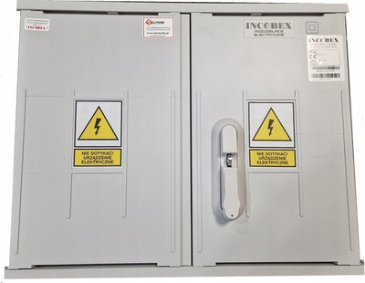 Kuti matëse INCOBEX Meter Switchboard Measuring Connector, 1 fazë x 3, pa dritare, e bardhë