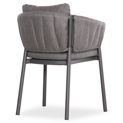 Karrige ngrënieje Shanks 62x60x75-80Hcm (HM6207.01), gri