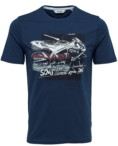 Maicë ONLY & SONS Einar Camp Ss, e kaltër S mOL0150-S