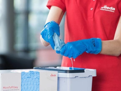 Leckë Vileda MicroTuff Easy 162712, e kuqe