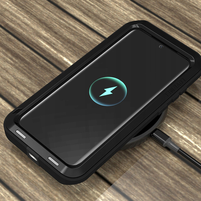 Mbulesë mbrojtëse Love Mei Powerful për Huawei P60 P60 Pro, e fortë rugged, 360°, e zezë