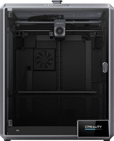 Printer 3D Creality K1 Max, paketë me pllakë Smooth PEI, PLA 1.75mm 1kg i zi